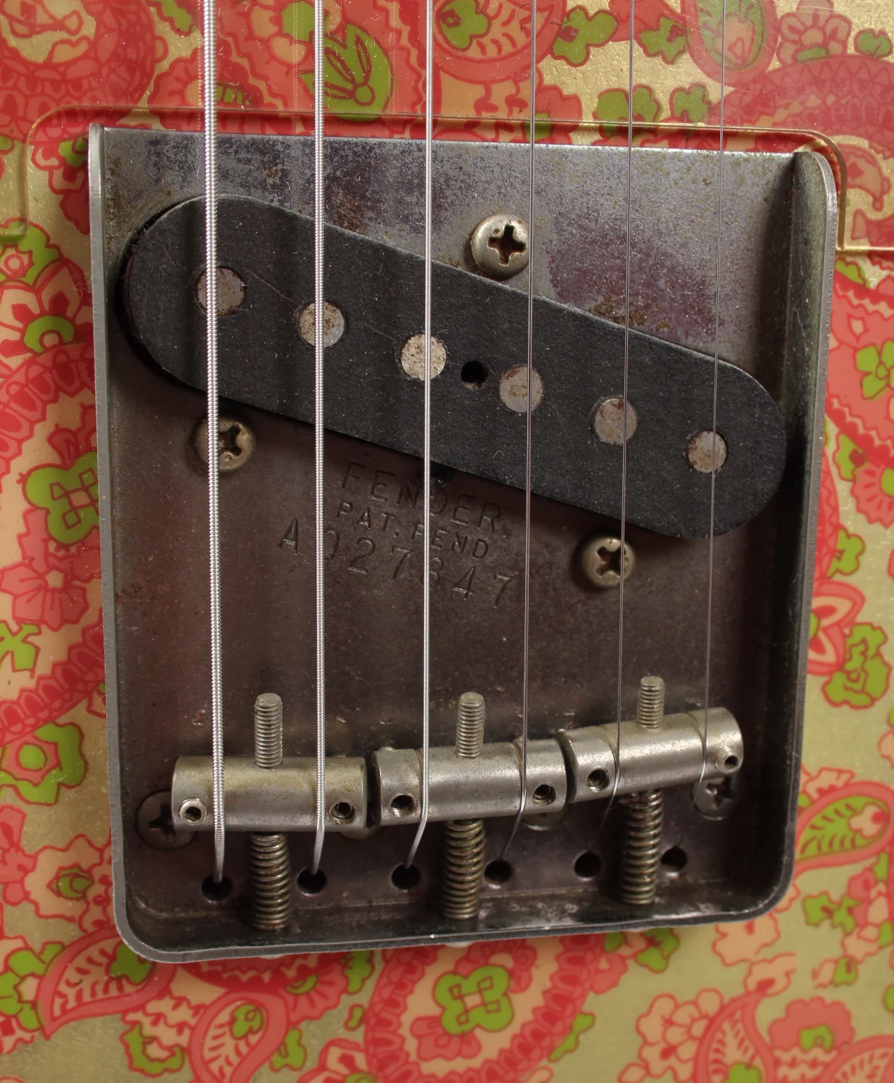 1987 Fender Telecaster 69 Reissue pink paisley - Image 11