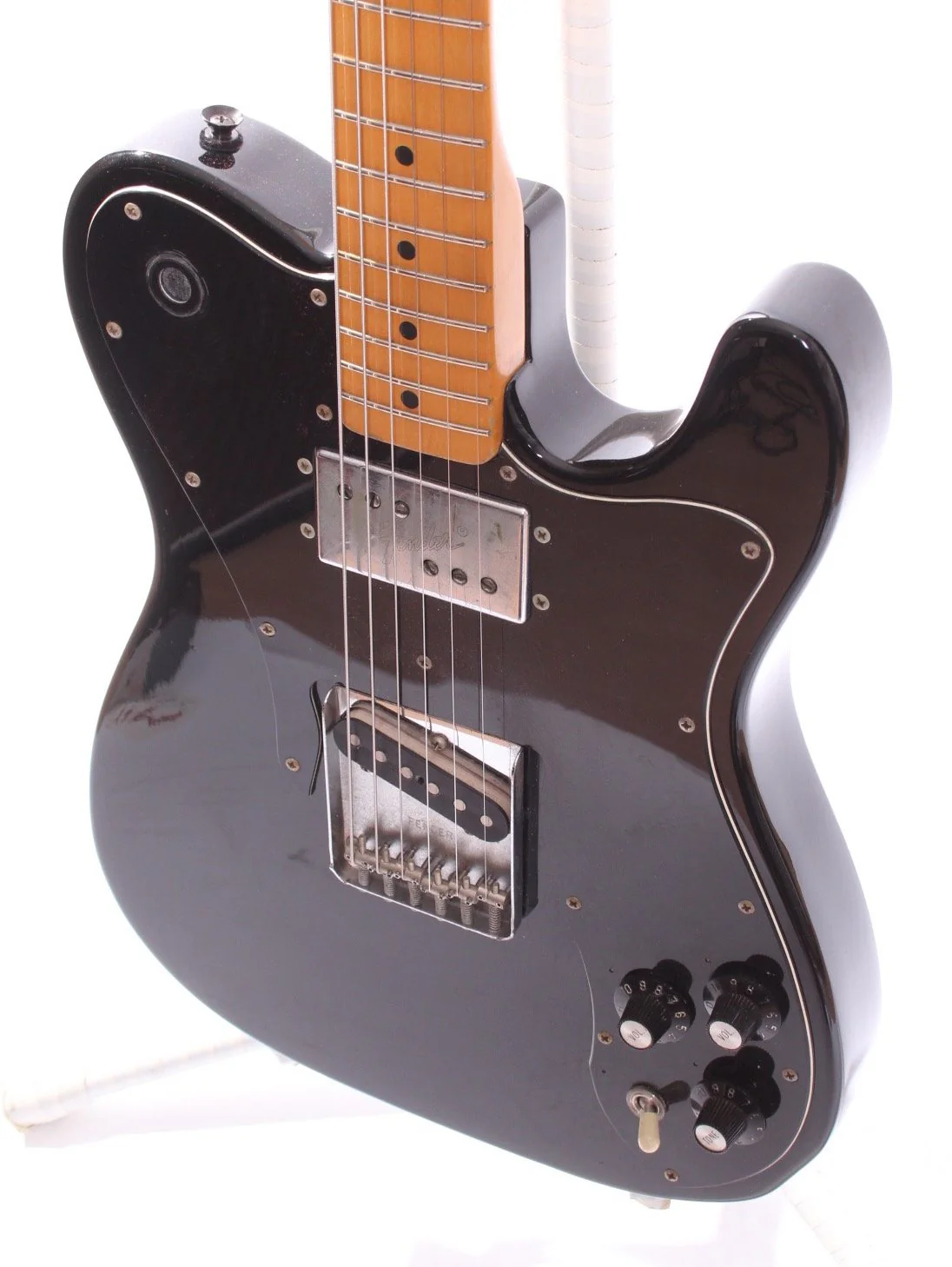 1987 Fender Telecaster Custom '72 Reissue black - Image 3