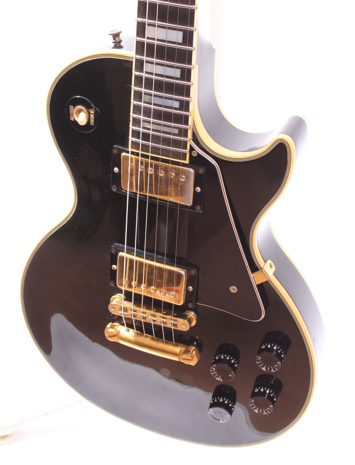 1987 Gibson Les Paul Custom ebony - Image 3