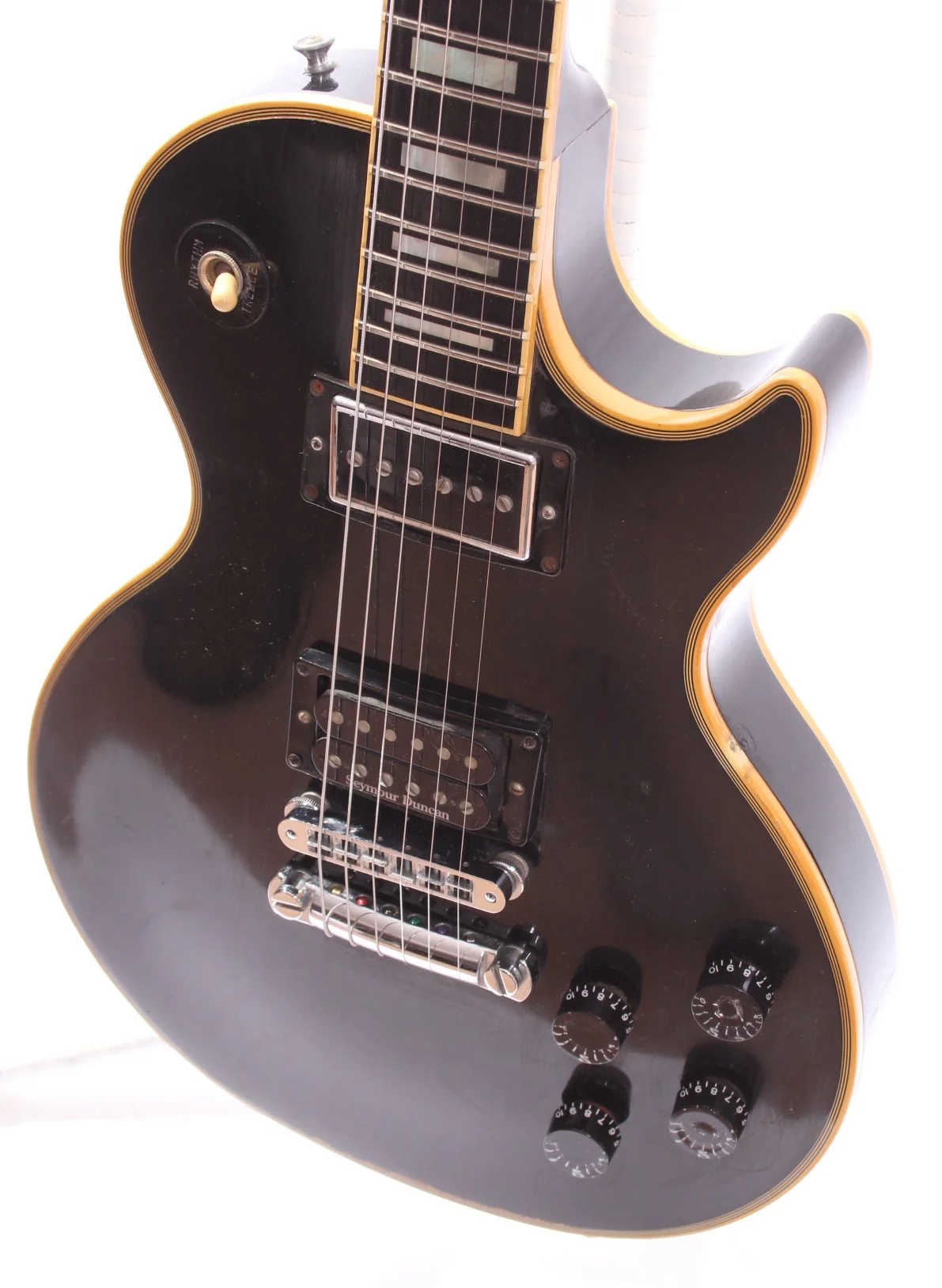 1987 Gibson Les Paul Custom ebony - Image 3