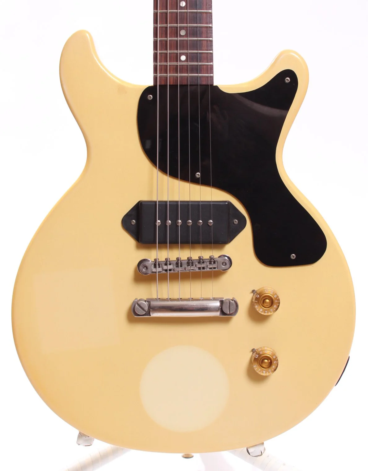 1987 Gibson Les Paul Junior DC pearl white - Image 2