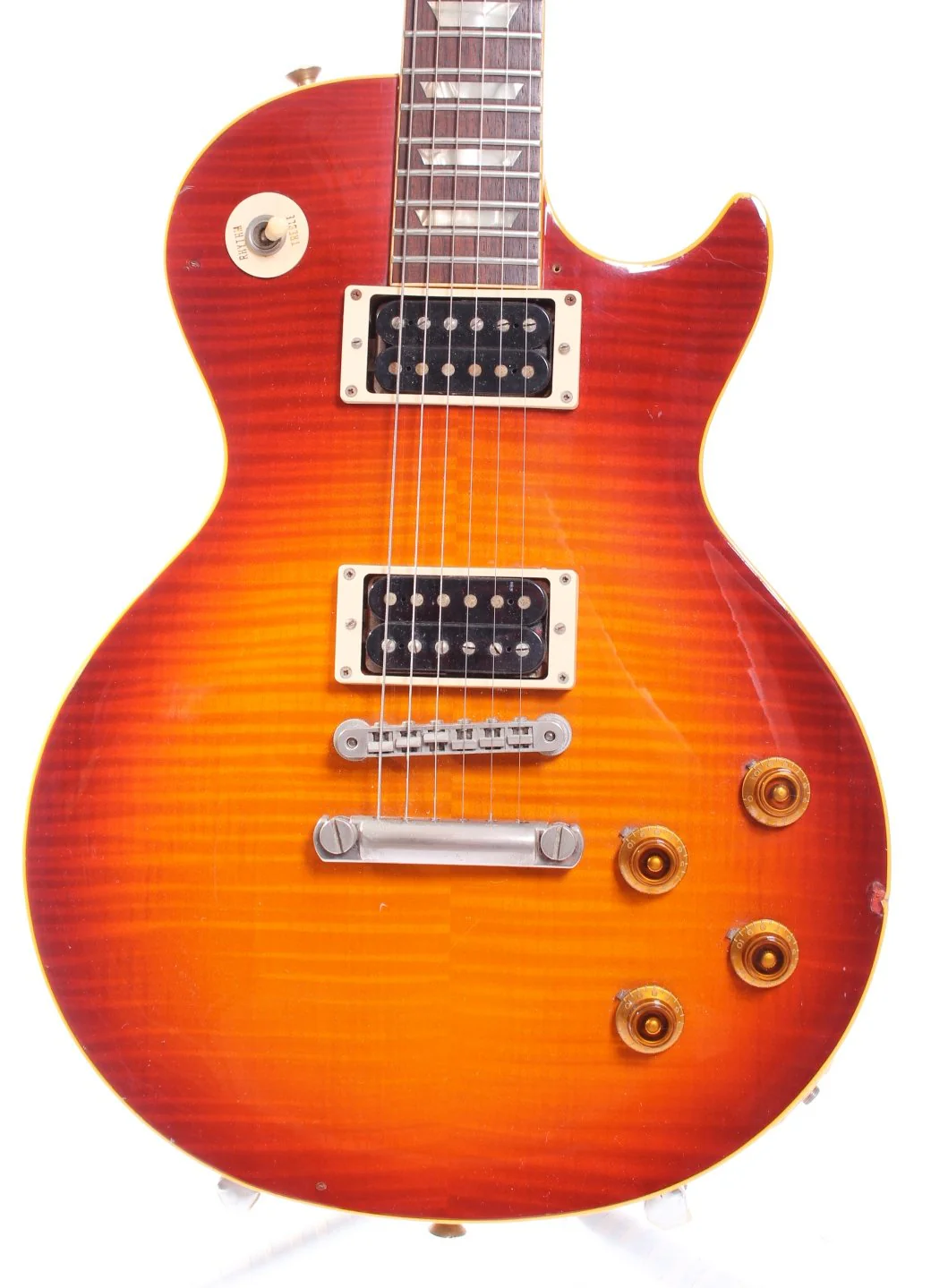 1987 Greco Mint Collection Les Paul Standard EG-650 sunburst - Image 2