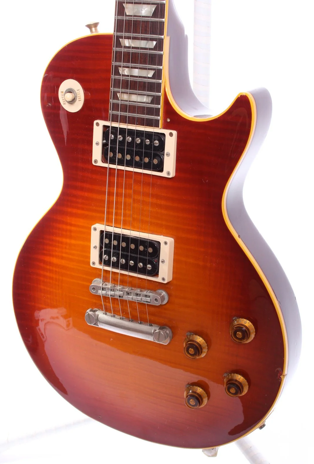 1987 Greco Mint Collection Les Paul Standard EG-650 sunburst - Image 3