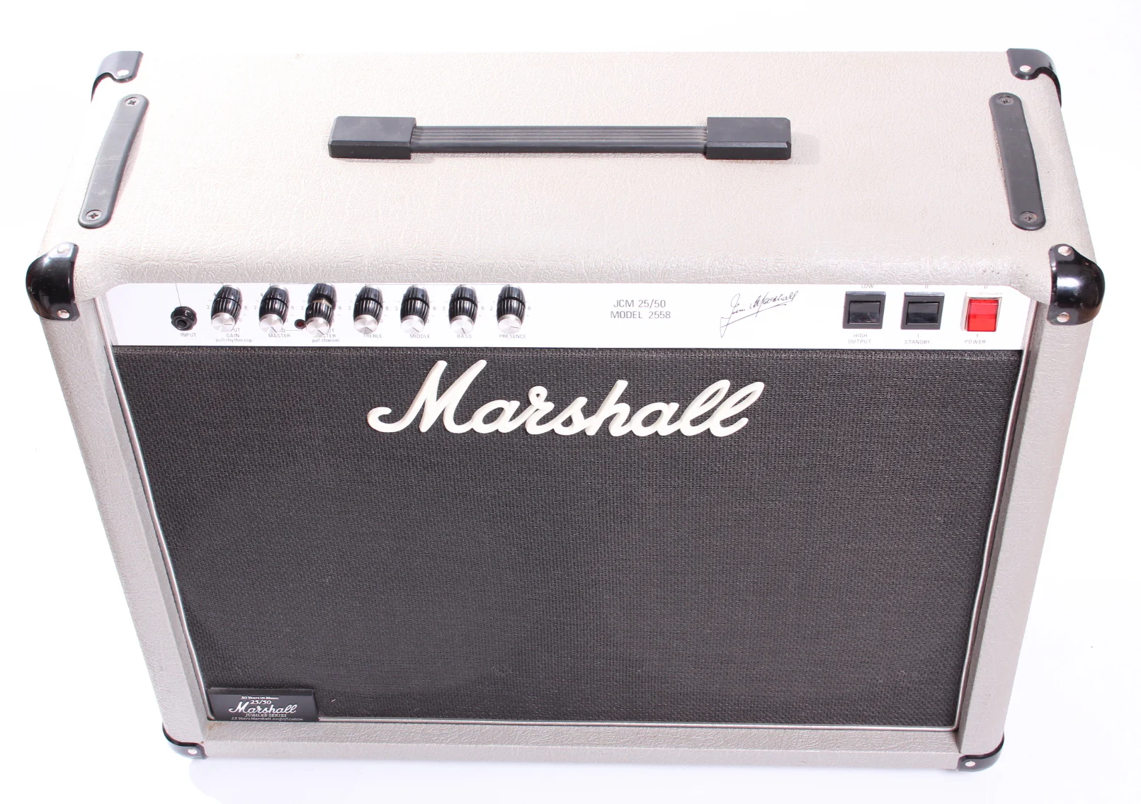 1987 Marshall 2558 Silver Jubilee 25/50 2x12" - Image 2