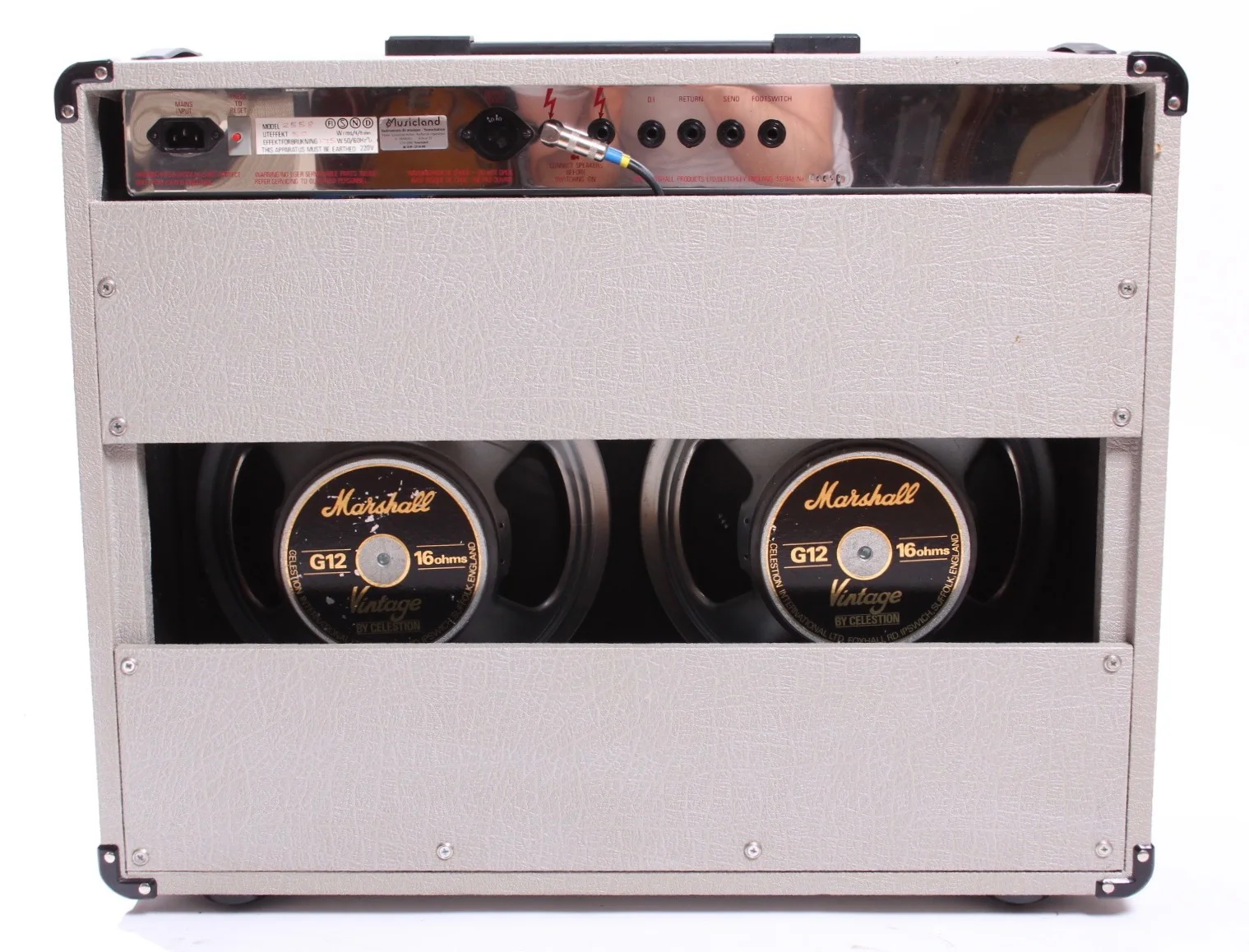 1987 Marshall 2558 Silver Jubilee 25/50 2x12" - Image 5