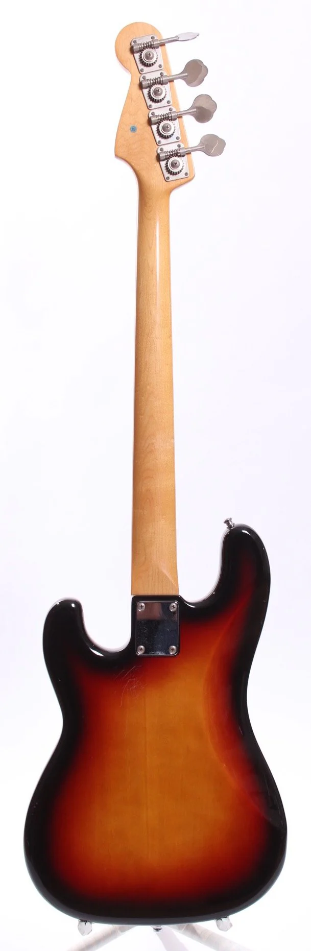 1987 Squier by Fender Japan Medium Scale Precision Bass sunburst - Image 6
