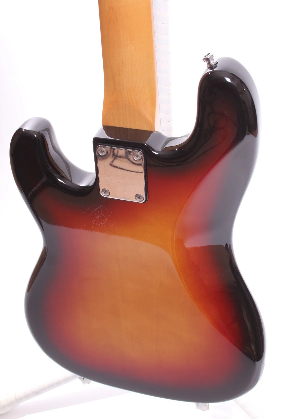 1987 Squier by Fender Japan Medium Scale Precision Bass sunburst - Image 8