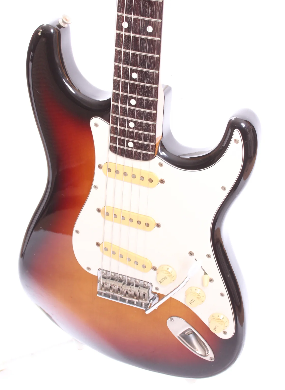 1987 Squier Stratocaster sunburst - Image 3