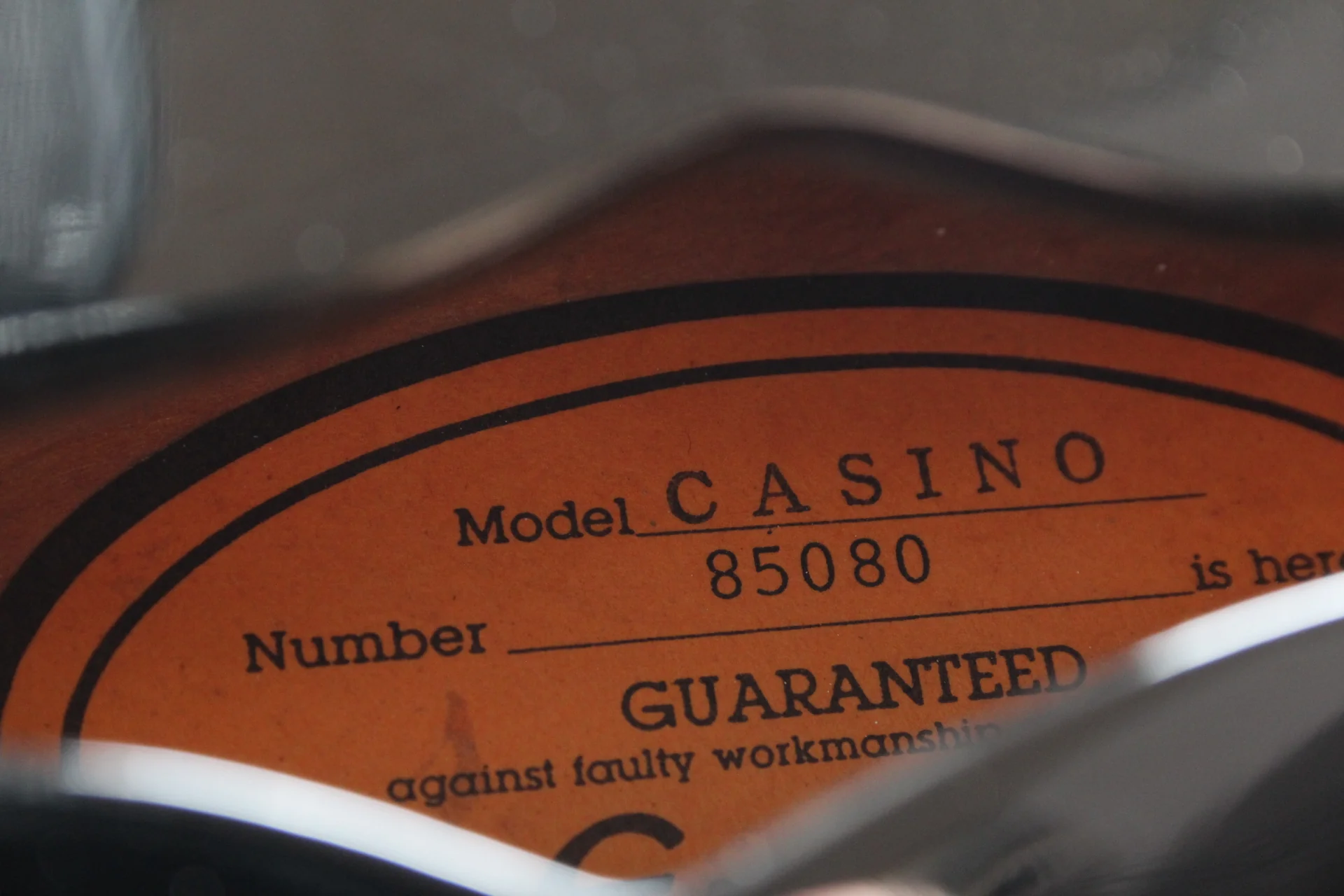 1988 Epiphone Casino ebony - Image 11