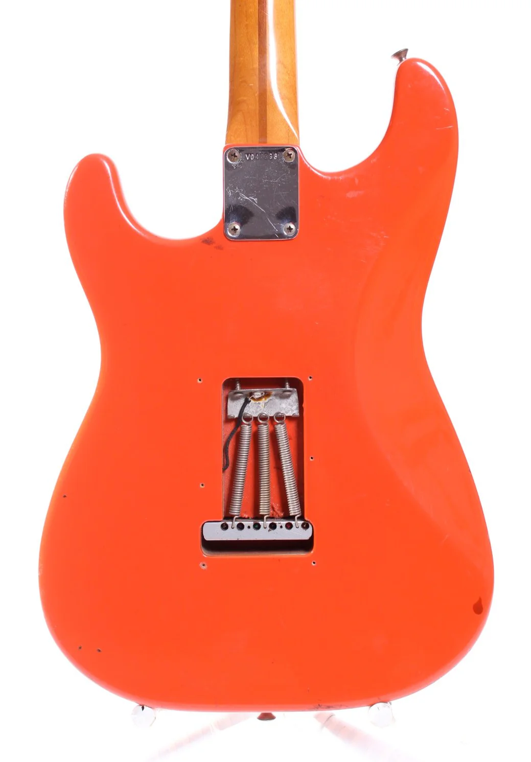 1988 Fender American Vintage '57 Reissue Stratocaster fiesta red - Image 2