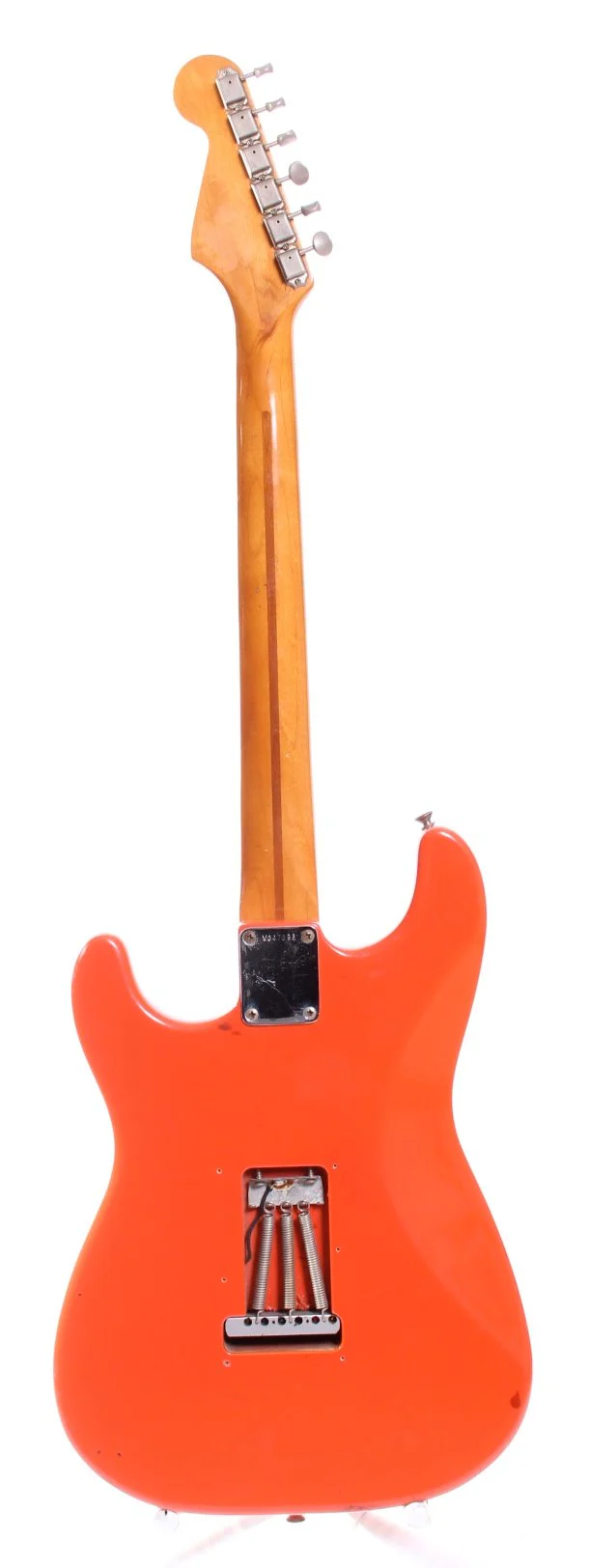 1988 Fender American Vintage '57 Reissue Stratocaster fiesta red - Image 5