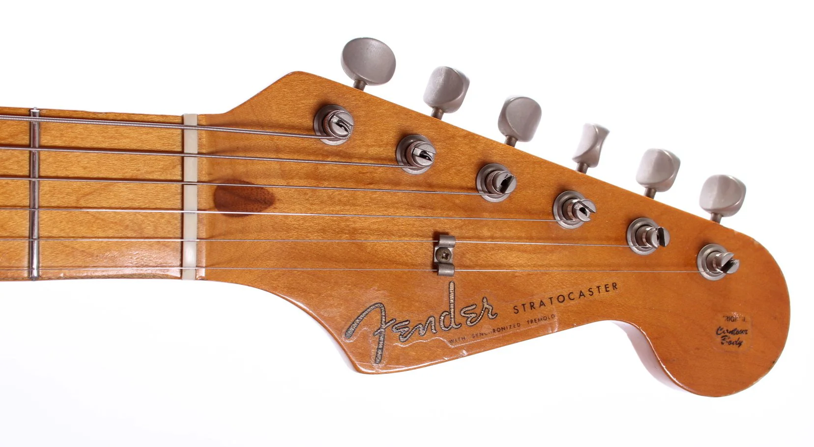 1988 Fender American Vintage '57 Reissue Stratocaster fiesta red - Image 6