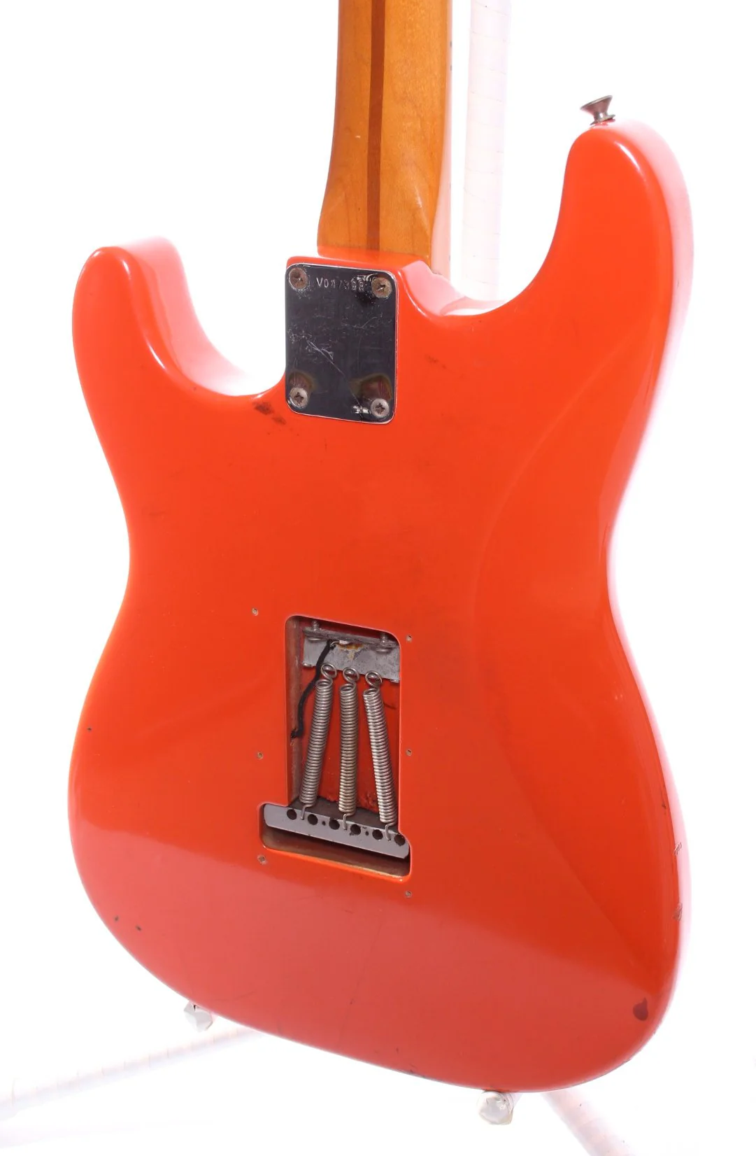 1988 Fender American Vintage '57 Reissue Stratocaster fiesta red - Image 7