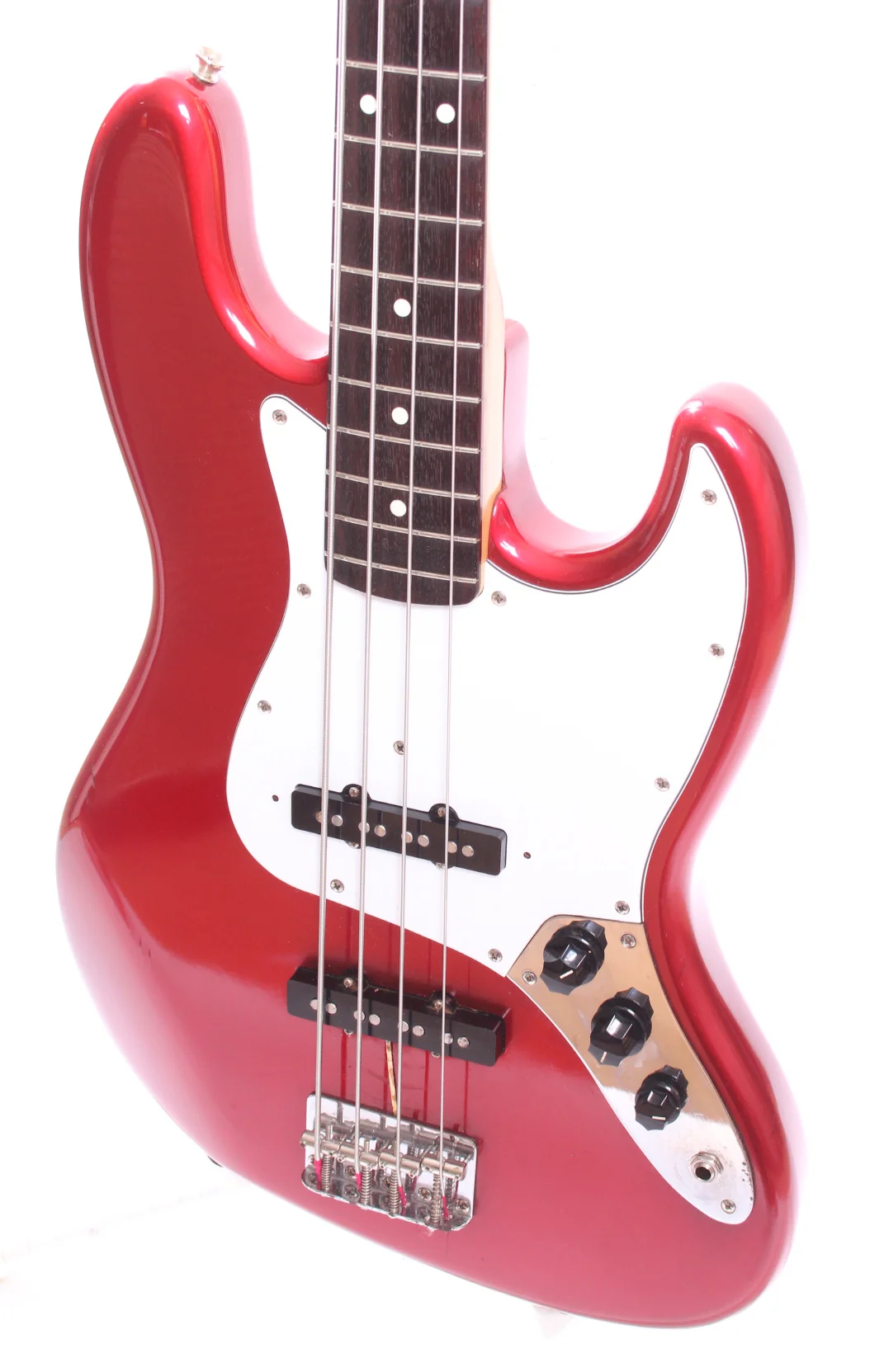 1988 Fender Jazz Bass Special 62 Reissue candy apple red - Image 3