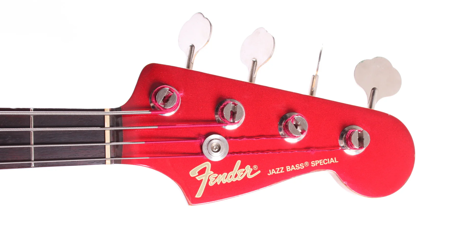 1988 Fender Jazz Bass Special 62 Reissue candy apple red - Image 5