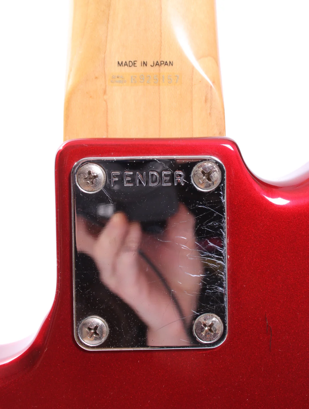 1988 Fender Jazz Bass Special 62 Reissue candy apple red - Image 9