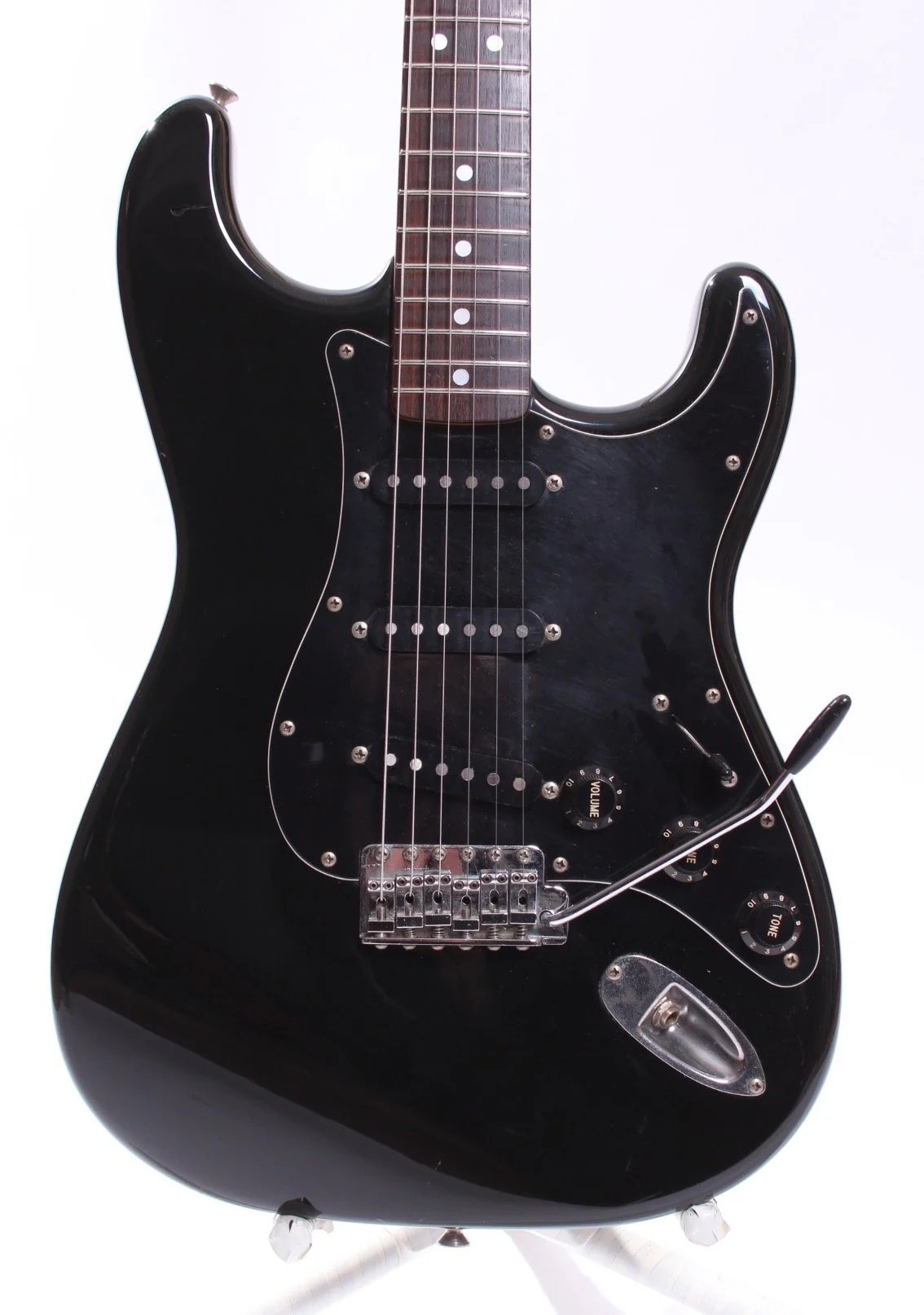 1988 Fender Stratocaster '72 Reissue black - Image 2