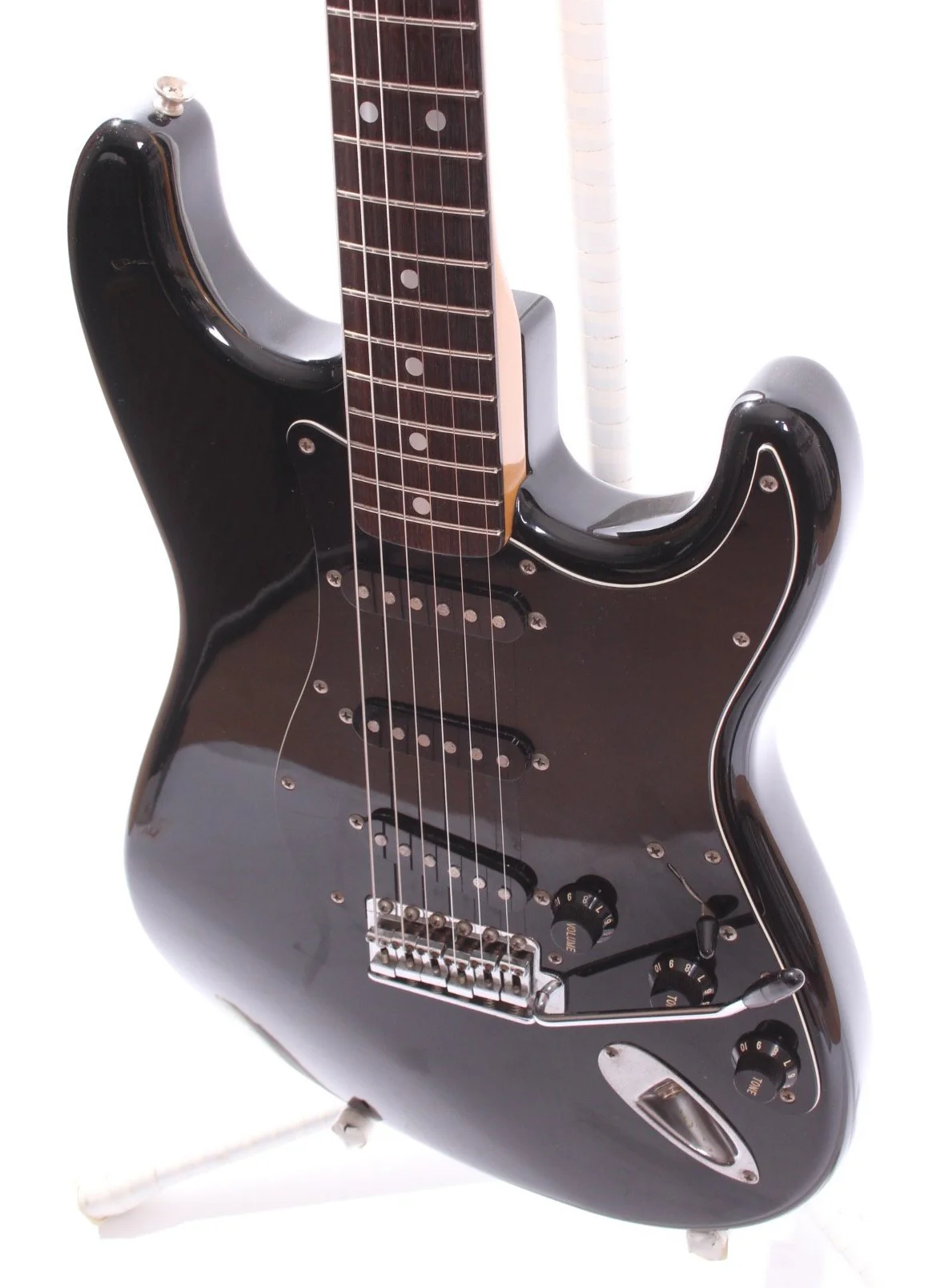 1988 Fender Stratocaster '72 Reissue black - Image 3