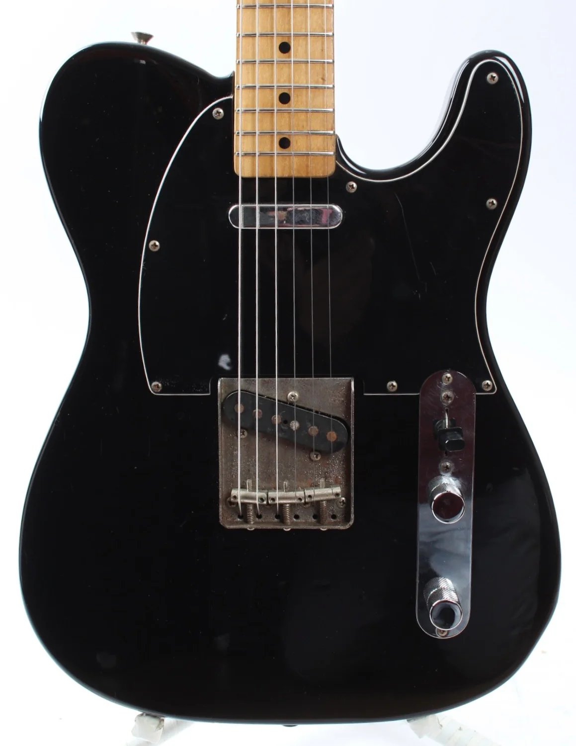1988 Fender Telecaster 72 Reissue black - Image 2