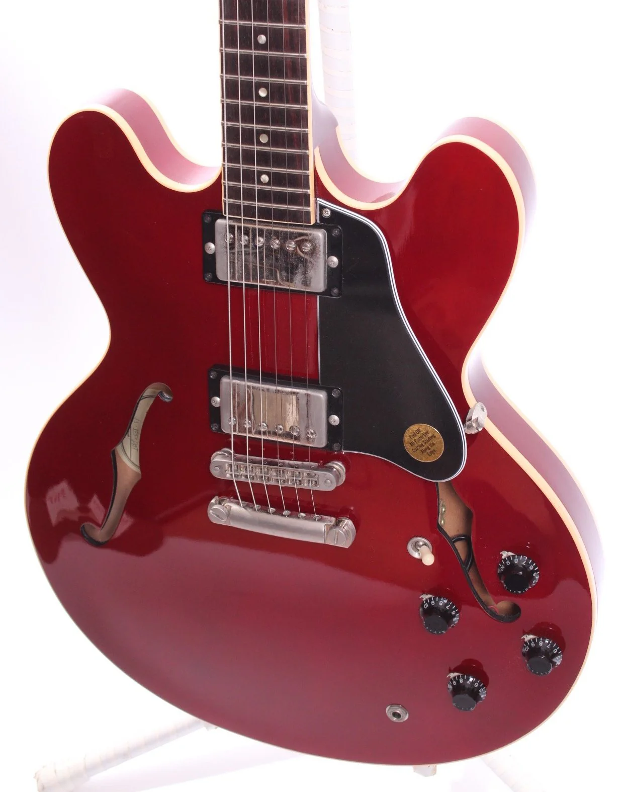 1988 Gibson ES-335 Dot cherry red - Image 3