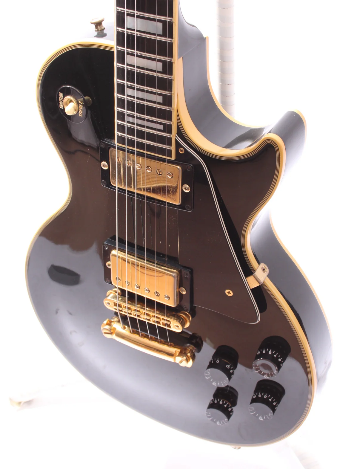 1988 Gibson Les Paul Custom ebony - Image 3