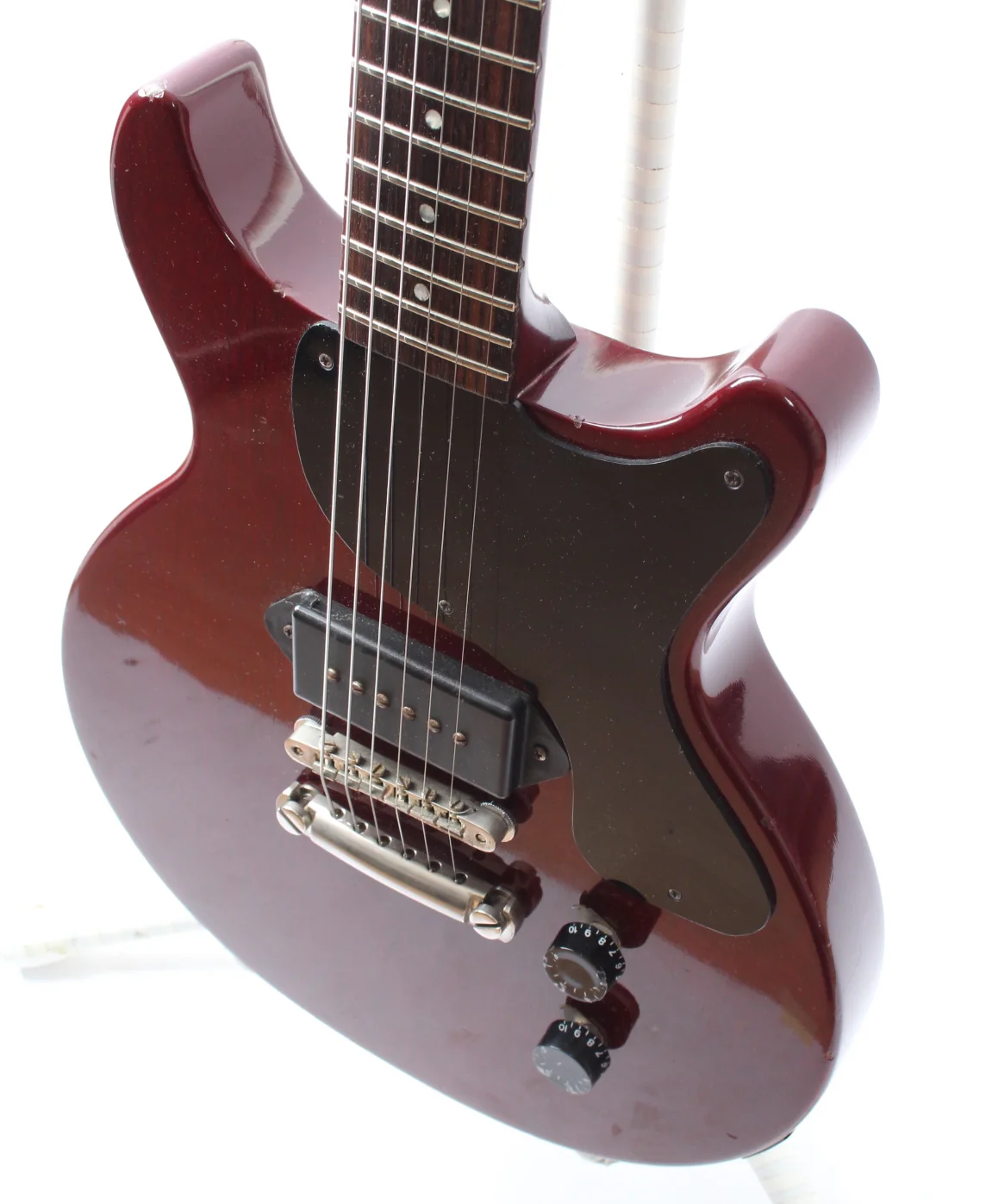 1988 Gibson Les Paul Junior DC cherry red - Image 3