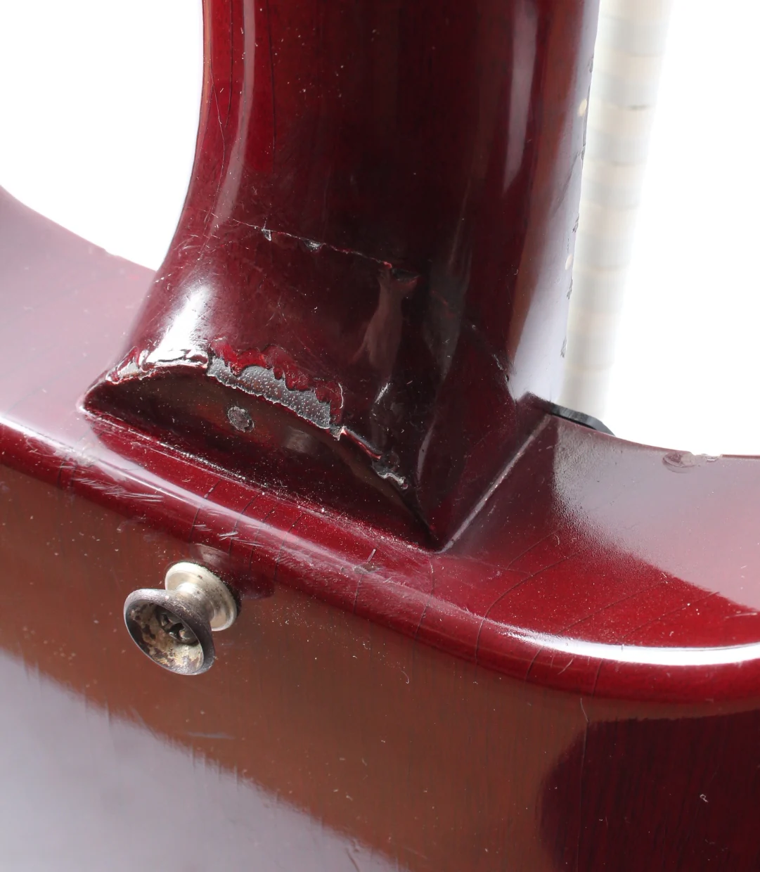 1988 Gibson Les Paul Junior DC cherry red - Image 9