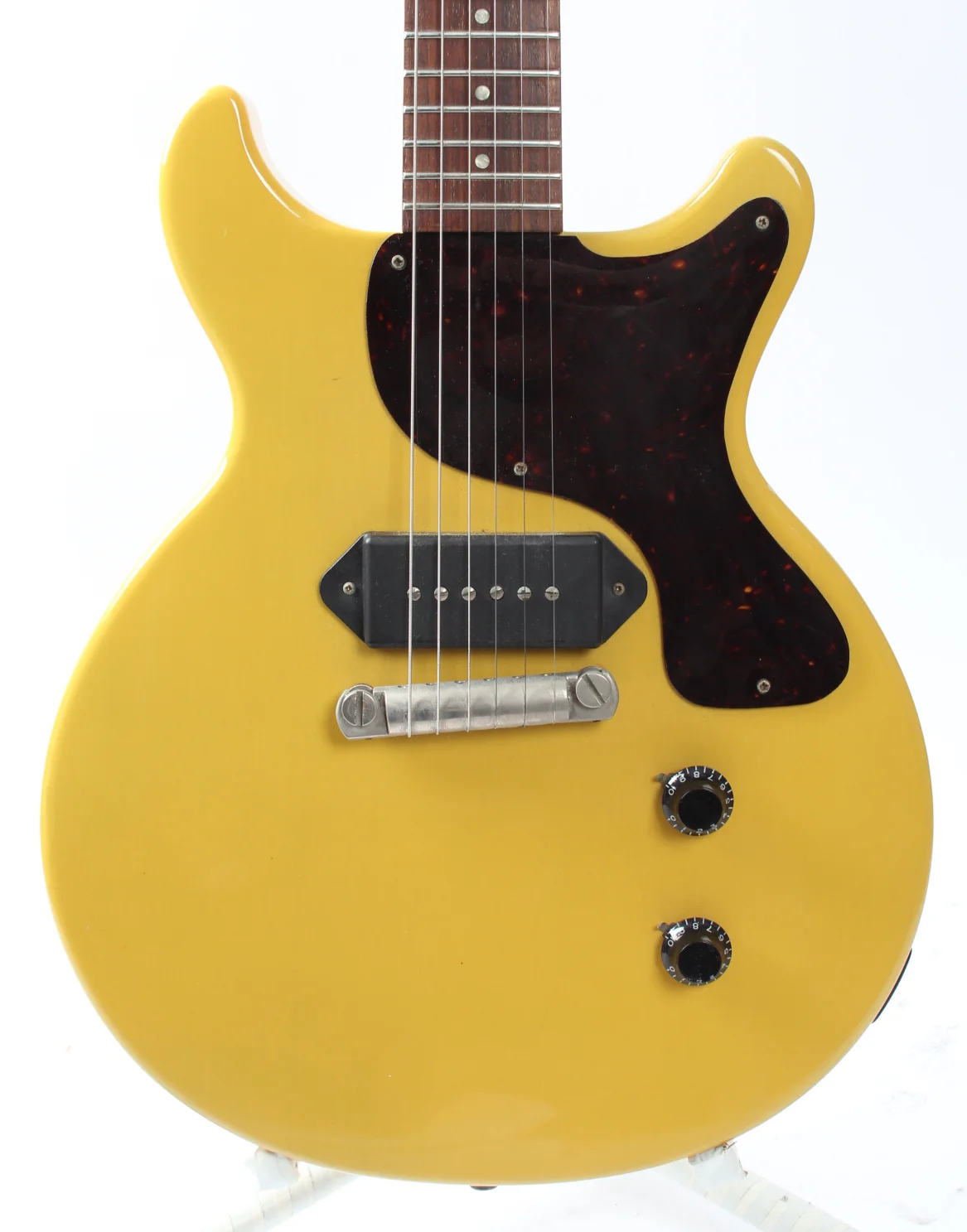 1988 Gibson Les Paul Junior DC tv yellow - Image 2