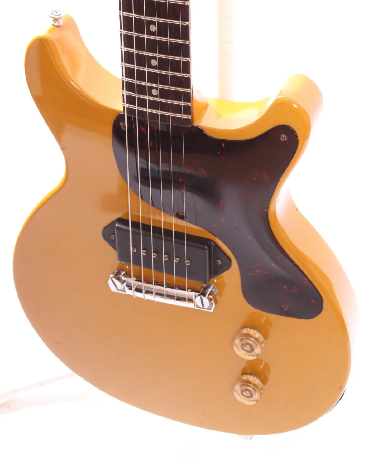 1988 Gibson Les Paul Junior DC tv yellow - Image 3