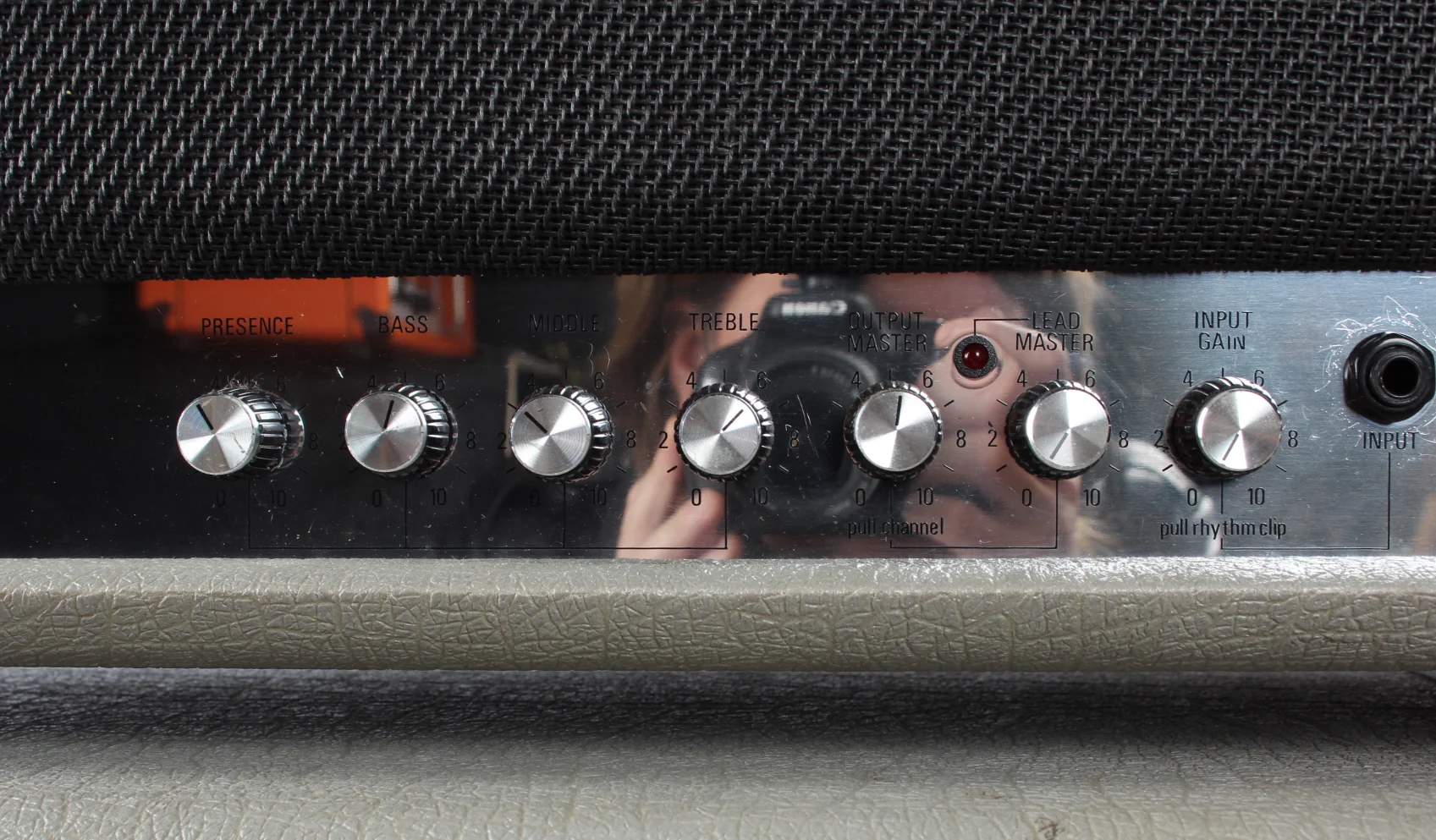 1988 Marshall 2555 Silver Jubilee 100w half stack - Image 5