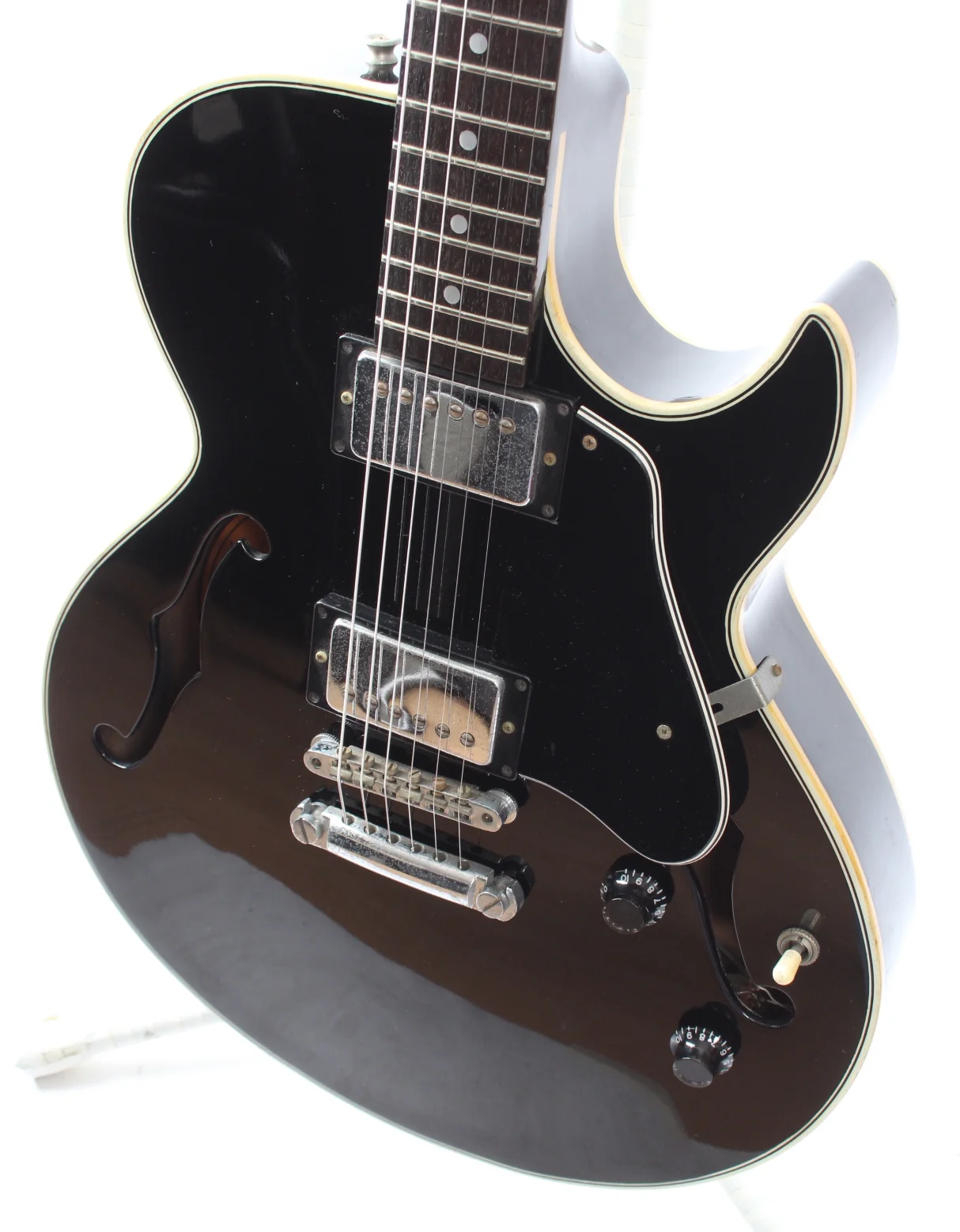 1989 Epiphone Howard Roberts Fusion II HR-II-EB ebony - Image 3