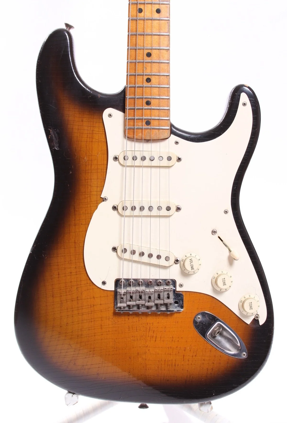 1989 Fender Custom Shop Stratocaster 54 Reissue sunburst - Image 2