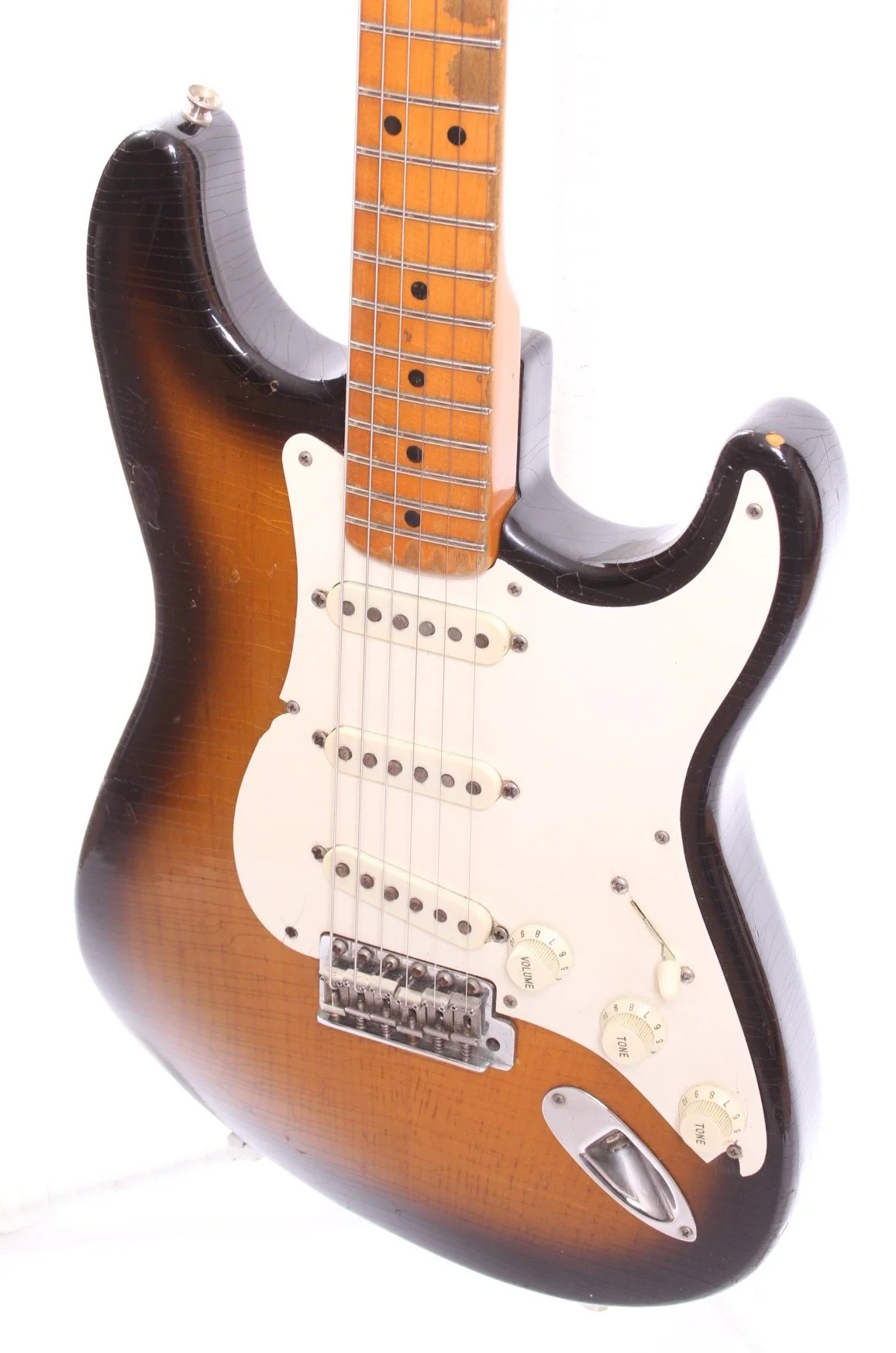 1989 Fender Custom Shop Stratocaster 54 Reissue sunburst - Image 3