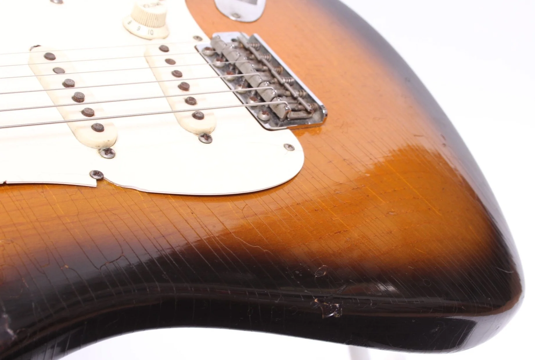 1989 Fender Custom Shop Stratocaster 54 Reissue sunburst - Image 4