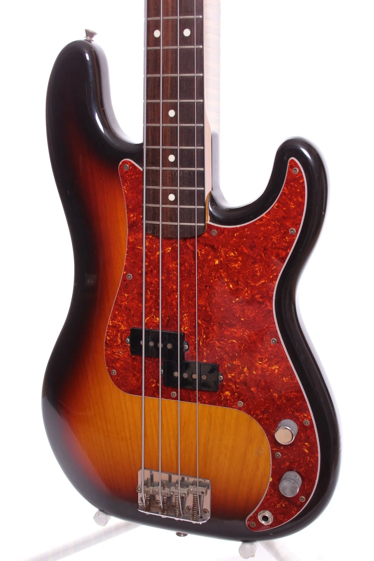1989 Fender Japan Precision Bass '62 Reissue Extrad sunburst - Image 3