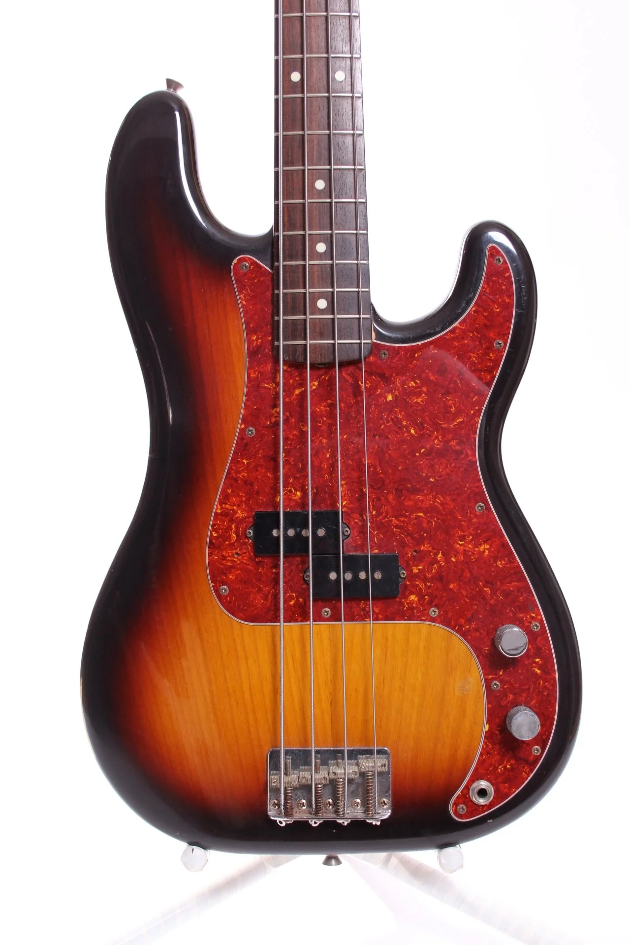 1989 Fender Japan Precision Bass '62 Reissue Extrad sunburst - Image 4