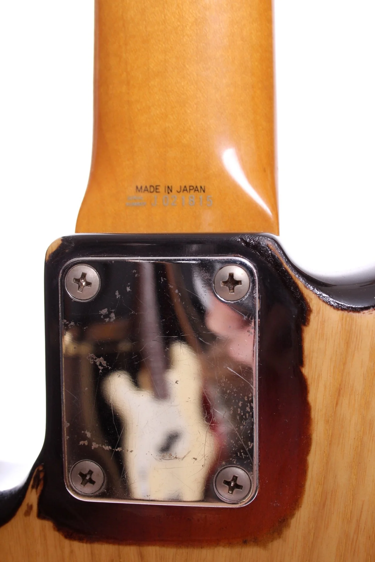 1989 Fender Japan Precision Bass '62 Reissue Extrad sunburst - Image 9