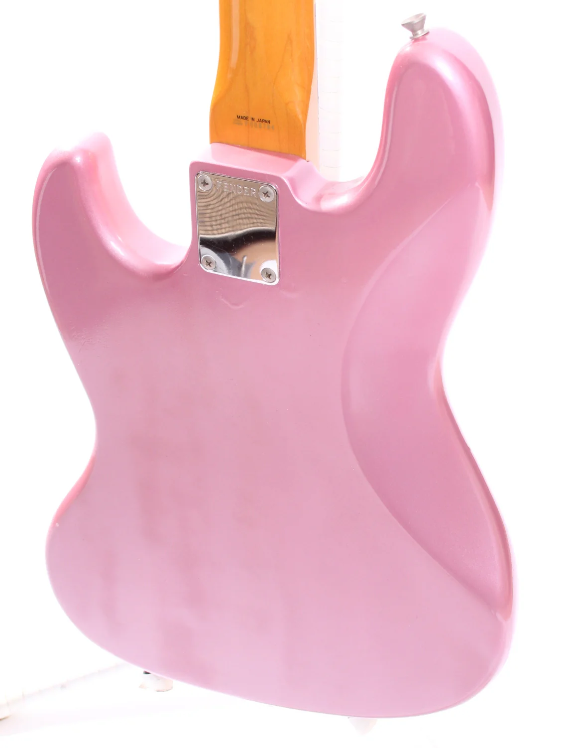 1989 Fender Jazz Bass 62 Reissue burgundy mist metallic - Image 8
