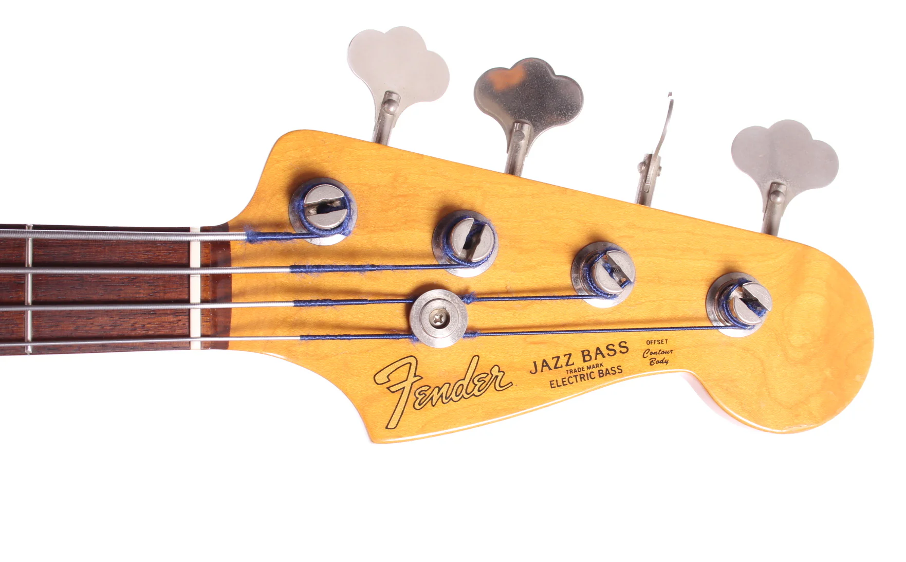 1989 Fender Jazz Bass 62 Reissue JB62-98 sunburst - Image 6