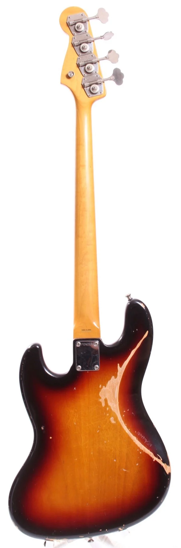 1989 Fender Jazz Bass 62 Reissue JB62-98 sunburst - Image 7