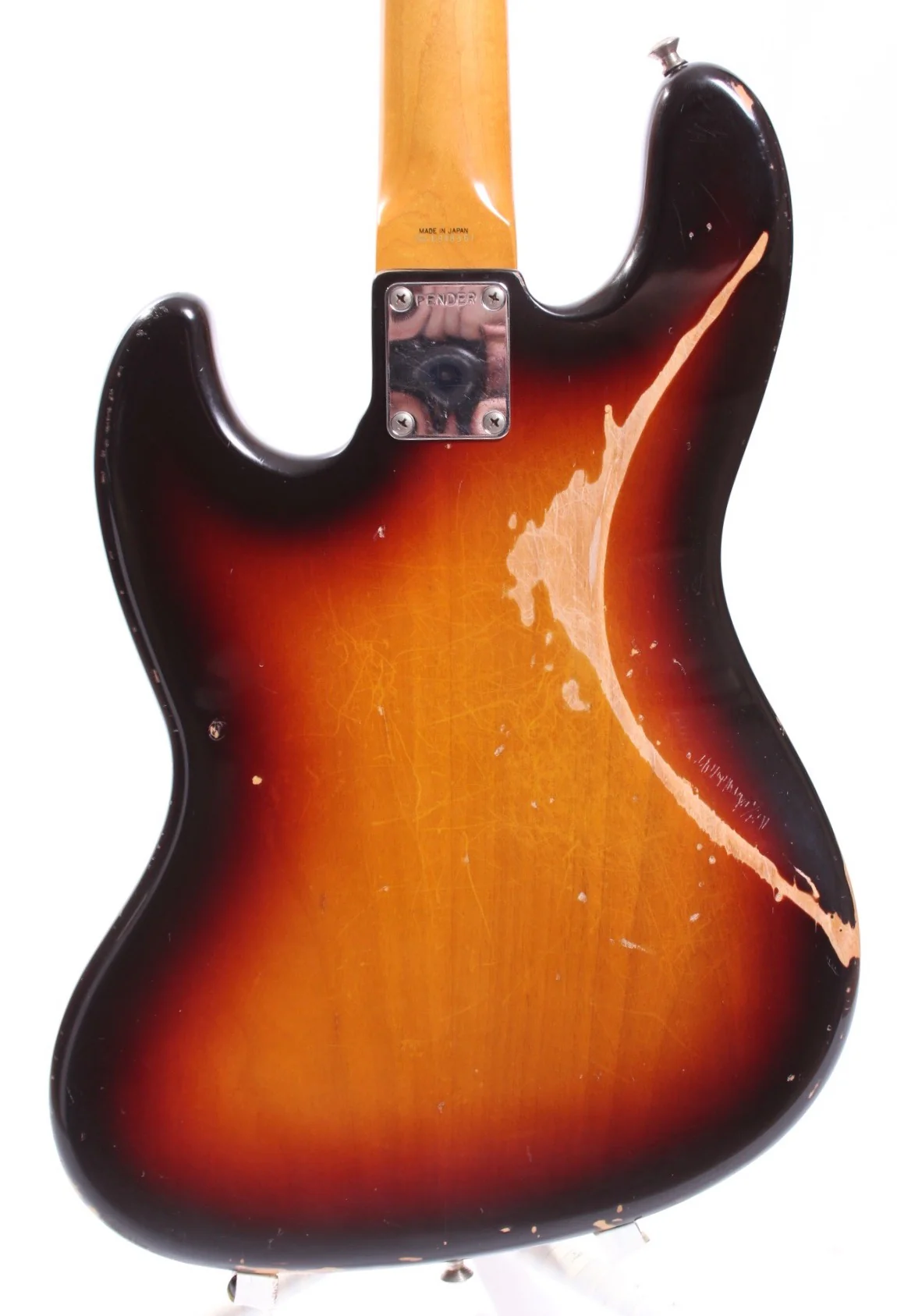 1989 Fender Jazz Bass 62 Reissue JB62-98 sunburst - Image 8