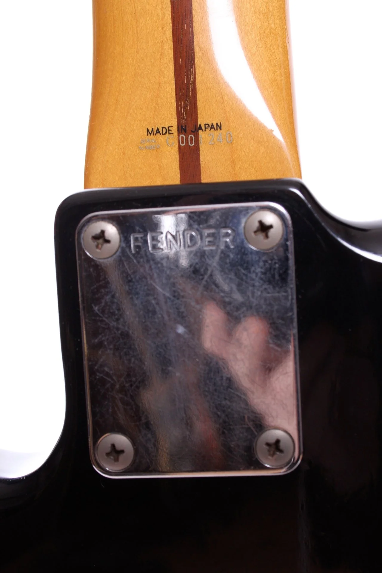 1989 Fender Japan Precision Bass '57 Reissue black - Image 10