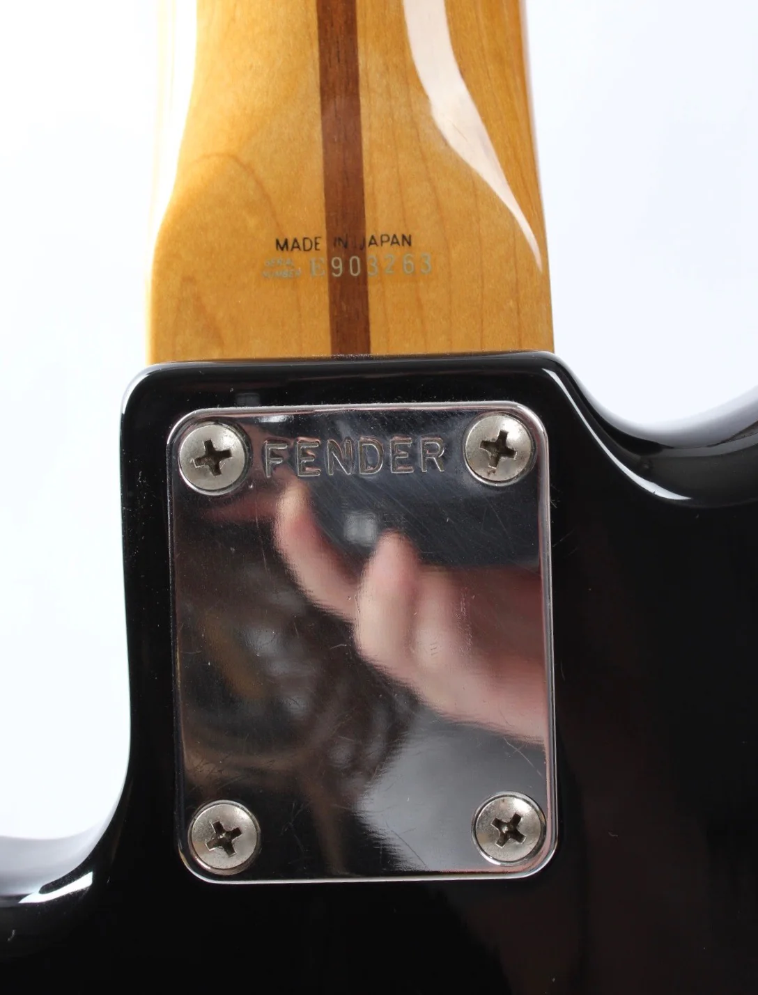 1989 Fender Precision Bass 57 Reissue fretless black - Image 11