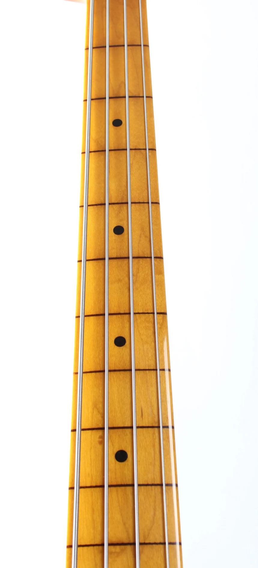 1989 Fender Precision Bass 57 Reissue fretless black - Image 4