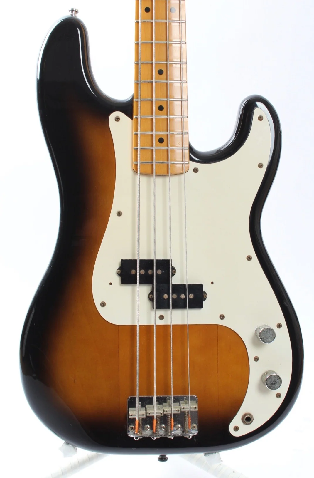 1989 Fender Precision Bass 57 Reissue sunburst - Image 2