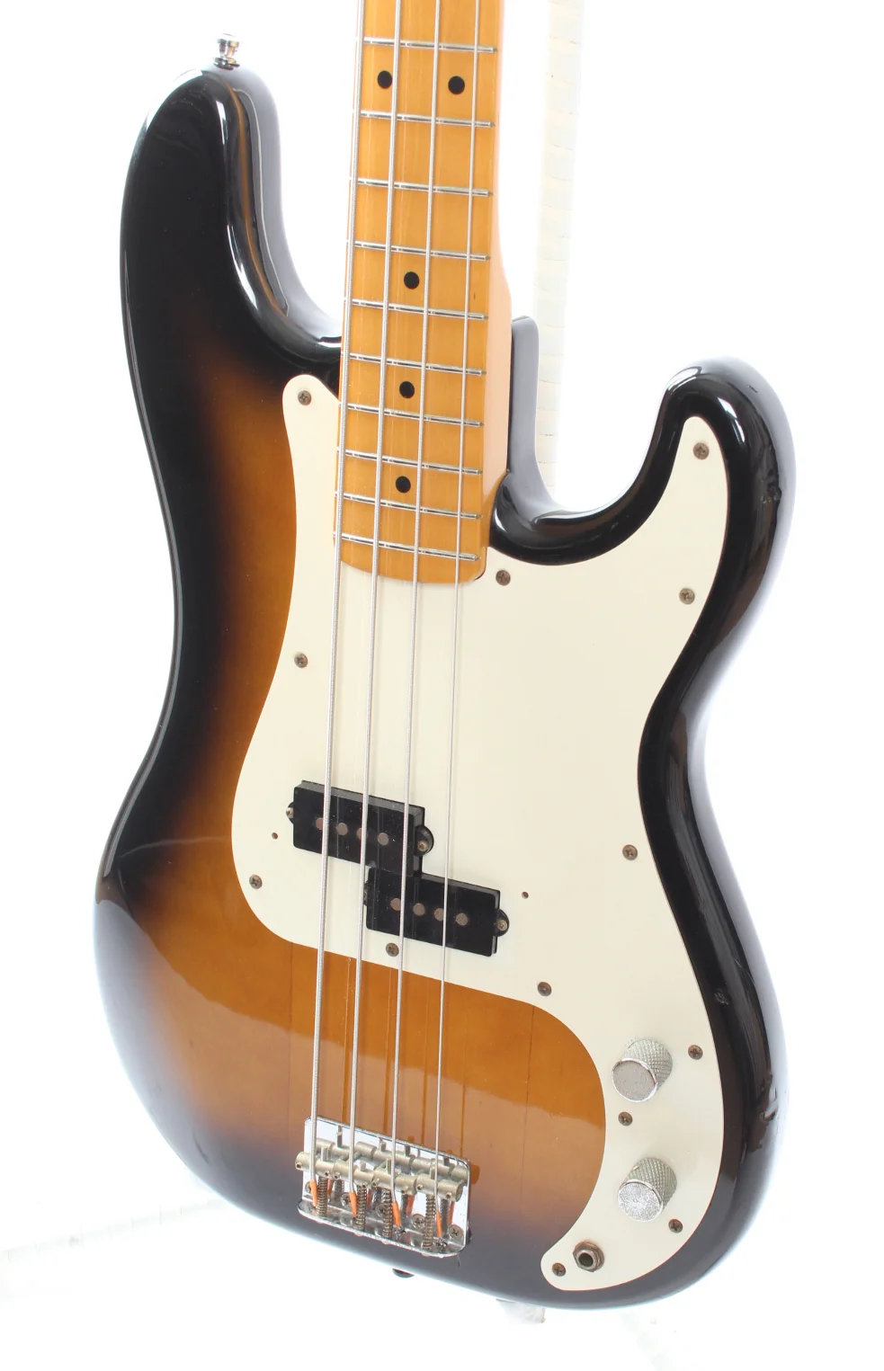 1989 Fender Precision Bass 57 Reissue sunburst - Image 3