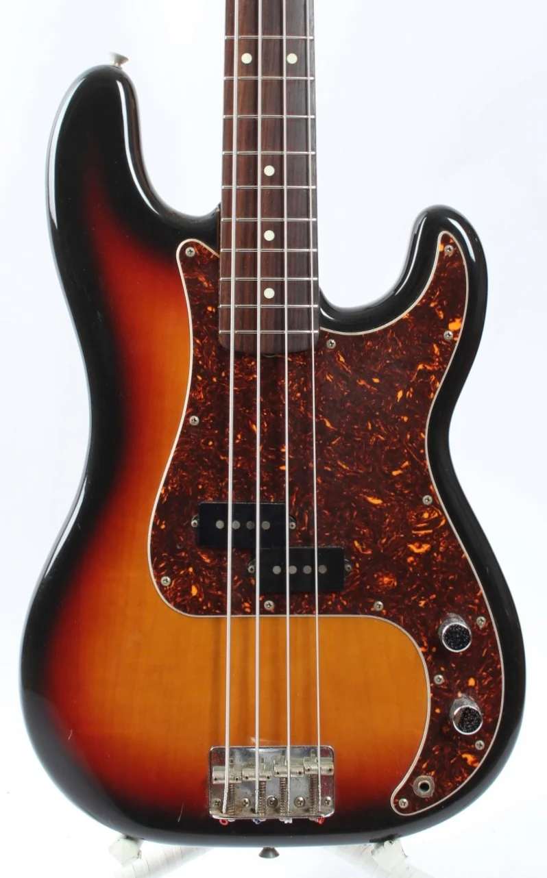 1989 Fender Precision Bass 62 Reissue sunburst - Image 2