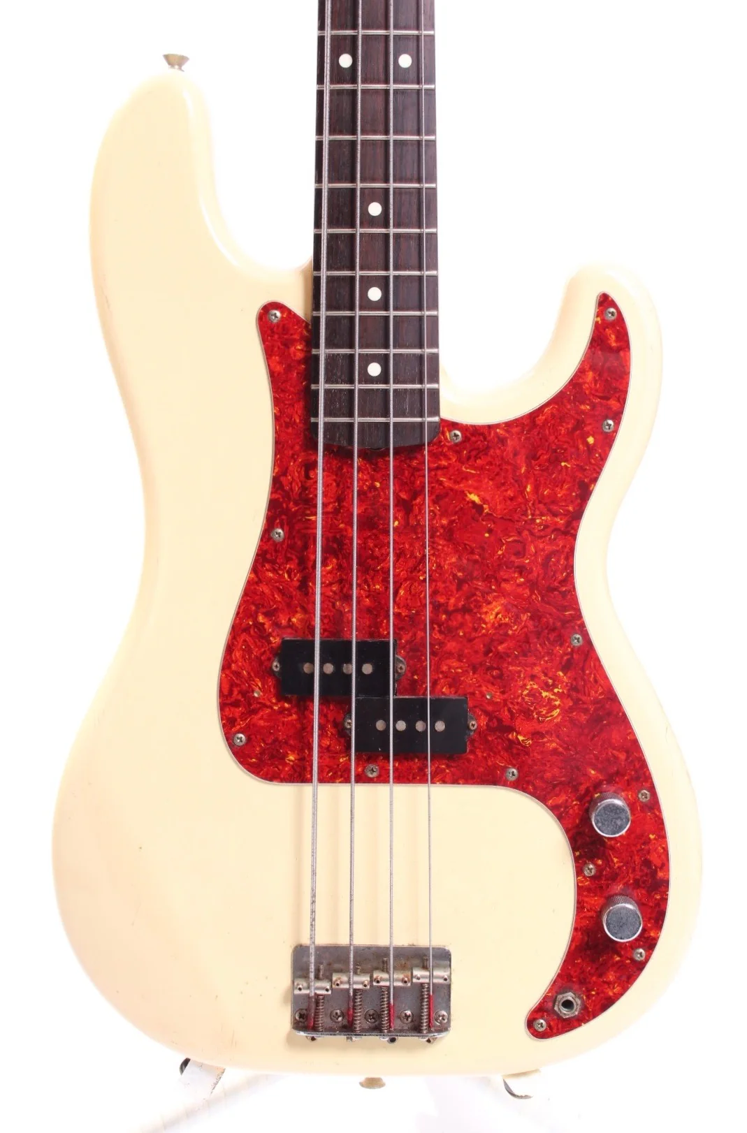 1989 Fender Precision Bass 62 Reissue vintage white - Image 2