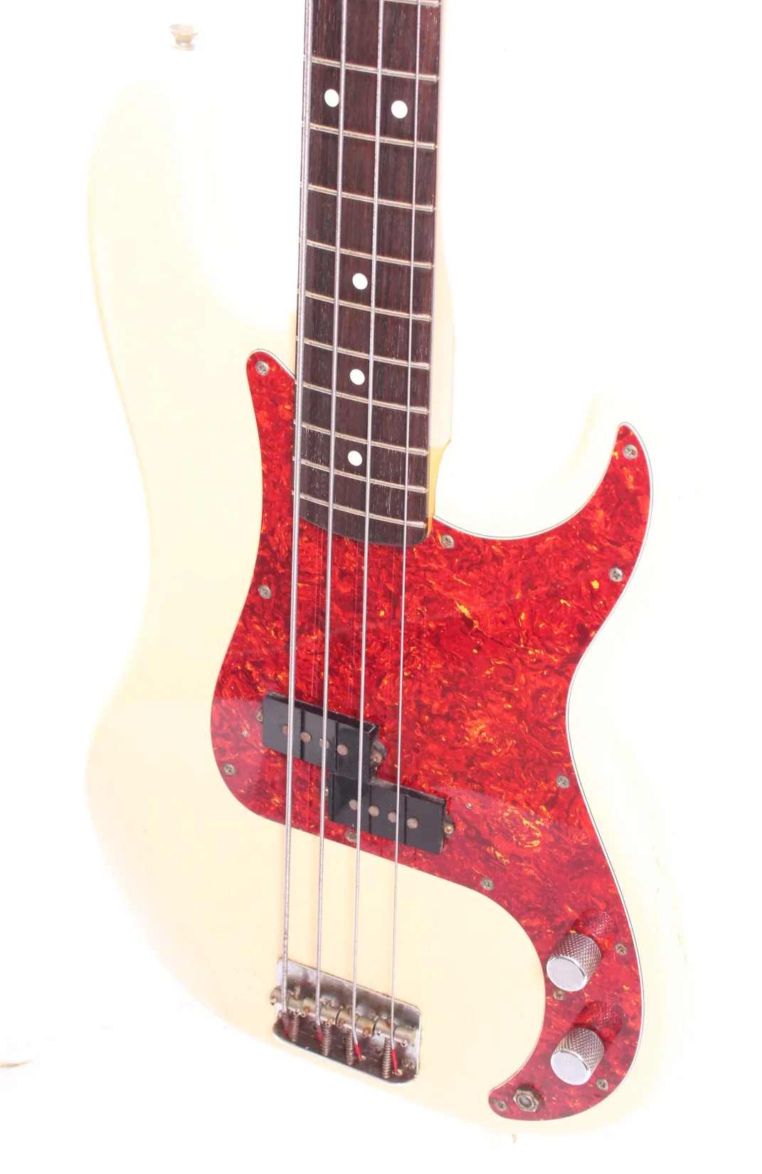 1989 Fender Precision Bass 62 Reissue vintage white - Image 3