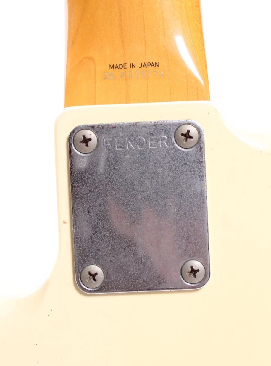 1989 Fender Precision Bass 62 Reissue vintage white - Image 9